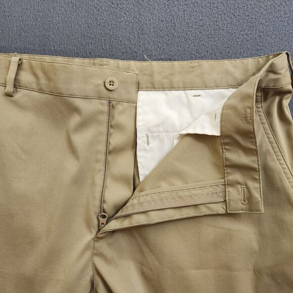 Nike Golf Men 34X30 (36X30) Tan Dri Fit Straight Leg Golf Pants - Picture 5 of 12